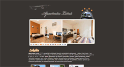 Desktop Screenshot of apartment-letna.com